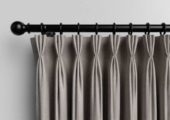 Bruschal (Blackout), Mouse Brown - Made to Measure Curtains - Image 11